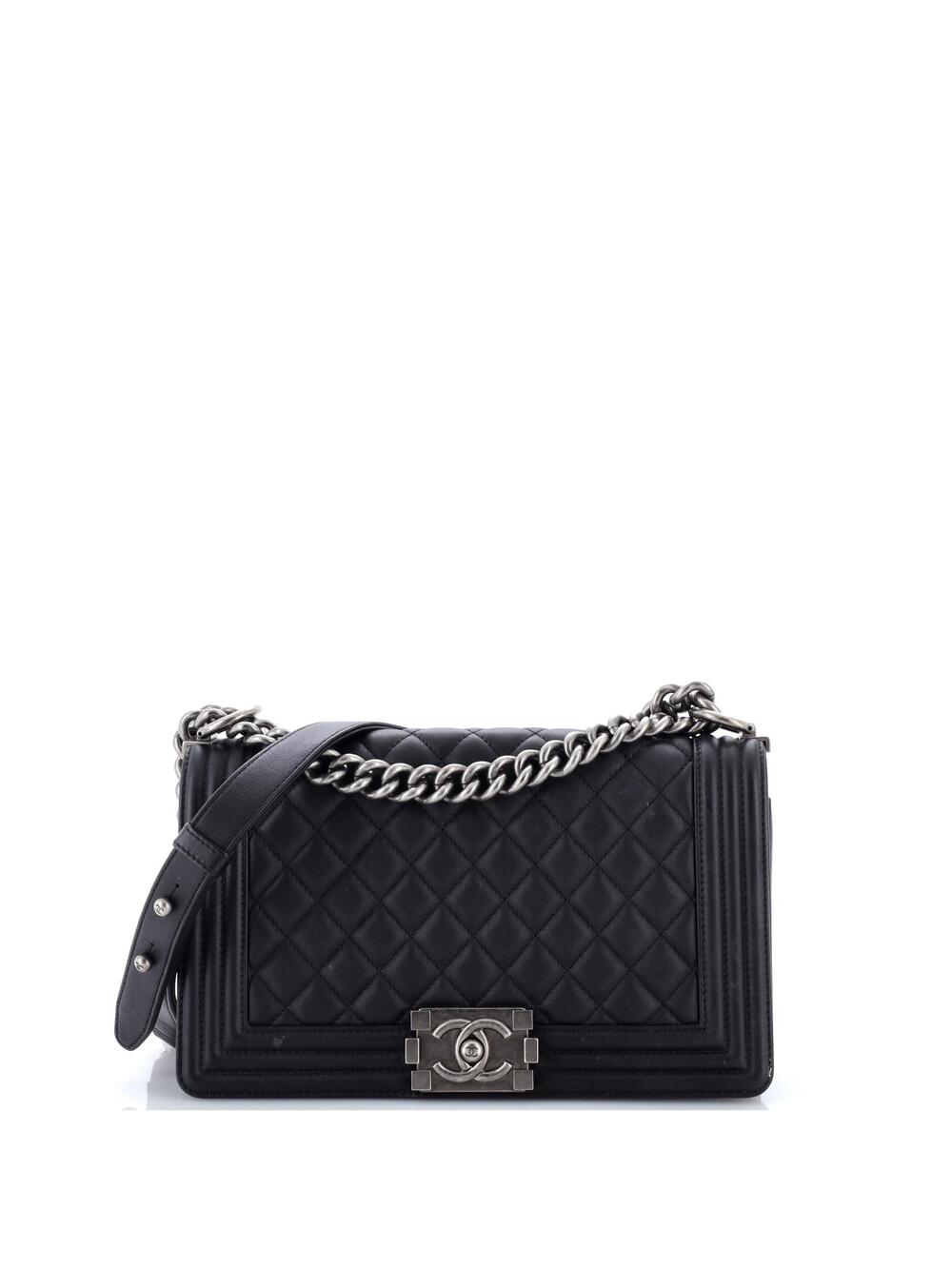 Chanel Boy Flap Bag Quilted Calfskin #370904C44B